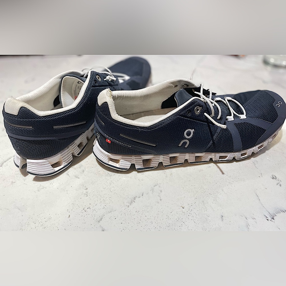 On cloud running shoes